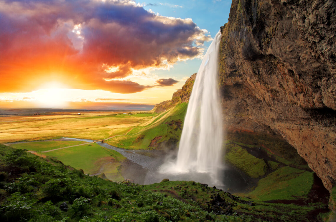 Waterfall, Iceland &#8211; Seljalandsfoss